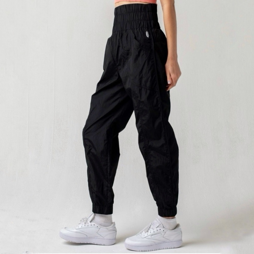 Free People Movement The Way Home Joggers High Waist Warm Up Pant Black XS